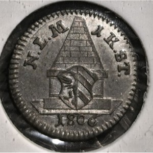 Аверс монеты Нюрнберг, 1 крейцер, 1806