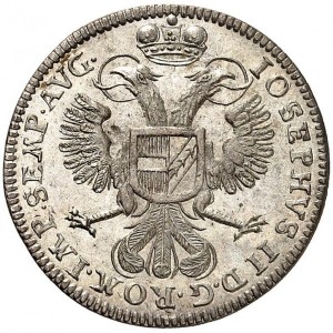 Реверс монеты Нюрнберг, 5 крейцеров, 1766
