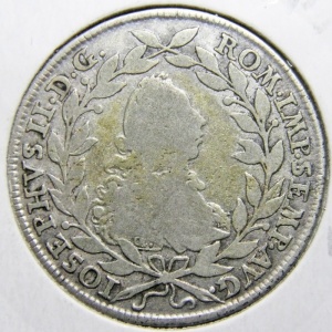 Аверс монеты Нюрнберг, 20 крейцеров, 1765
