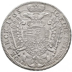 Реверс монеты Нюрнберг, 1 талер, 1765