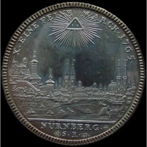 Аверс монеты Нюрнберг, 1 талер, 1765