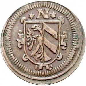 Аверс монеты Нюрнберг, 1 крейцер, 1620-1622