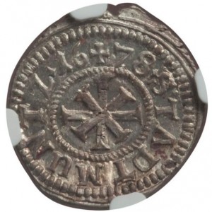 Реверс монеты Нюрнберг, 1 крейцер, 1676-1681