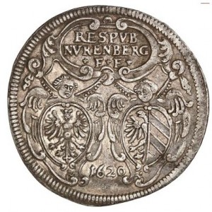 Аверс монеты Нюрнберг, 30 крейцеров, 1620-1637