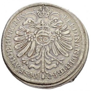 Реверс монеты Нюрнберг, 30 крейцеров, 1638-1646