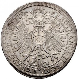 Реверс монеты Нюрнберг, 60 крейцеров, 1620-1635