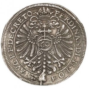 Реверс монеты Нюрнберг, 60 крейцеров, 1624