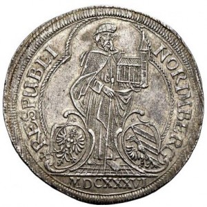 Реверс монеты Нюрнберг, 60 крейцеров, 1630-1637