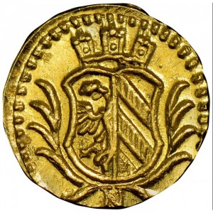 Аверс монеты Нюрнберг, 1/16 дуката, 1700