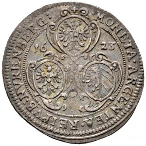 Аверс монеты Нюрнберг, ¼ талера, 1621-1625