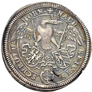Реверс монеты Нюрнберг, ¼ талера, 1693