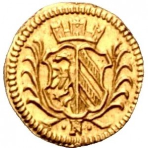 Аверс монеты Нюрнберг, ⅛ дуката, 1700
