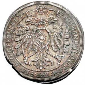 Реверс монеты Нюрнберг, ½ талера, 1630
