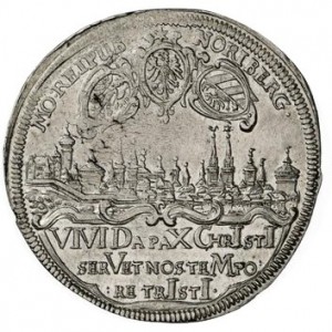Аверс монеты Нюрнберг, ½ талера, 1631