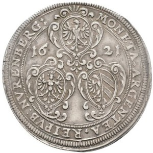 Аверс монеты Нюрнберг, 1 талер, 1621