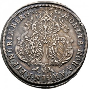 Аверс монеты Нюрнберг, 1 талер, 1628