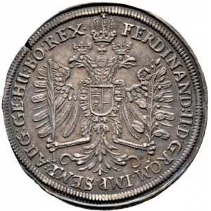 Реверс монеты Нюрнберг, 1 талер, 1628