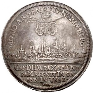 Аверс монеты Нюрнберг, 1 талер, 1628