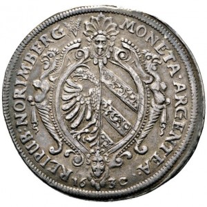 Аверс монеты Нюрнберг, 1 талер, 1629-1631