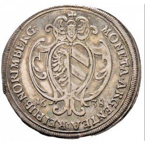 Аверс монеты Нюрнберг, 1 талер, 1638
