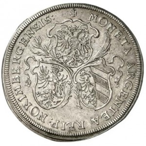 Аверс монеты Нюрнберг, 1 талер, 1658-1677