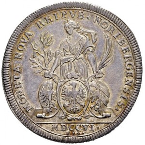 Аверс монеты Нюрнберг, 1 талер, 1706