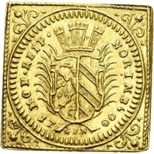 Аверс монеты Нюрнберг, ½ дуката, 1700