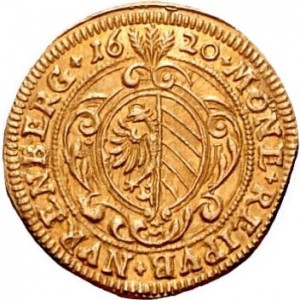 Аверс монеты Нюрнберг, 1 голдгульден, 1620-1622