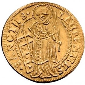 Реверс монеты Нюрнберг, 1 голдгульден, 1620-1623