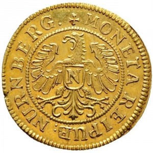 Аверс монеты Нюрнберг, 1 голдгульден, 1623-1686