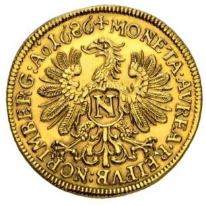 Аверс монеты Нюрнберг, 1 голдгульден, 1623-1686
