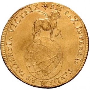 Реверс монеты Нюрнберг, 1 дукат, 1632
