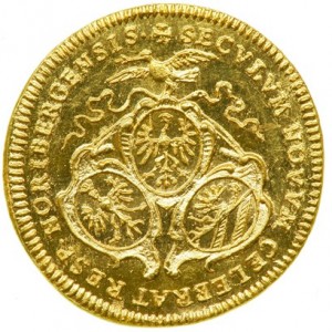 Аверс монеты Нюрнберг, 1 дукат, 1700