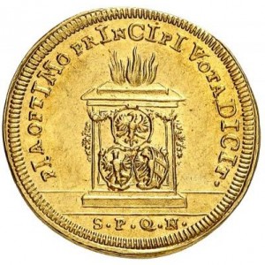 Аверс монеты Нюрнберг, 1 дукат, 1712