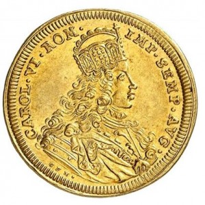 Реверс монеты Нюрнберг, 1 дукат, 1712