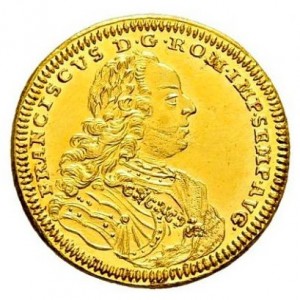 Реверс монеты Нюрнберг, 1 дукат, 1745