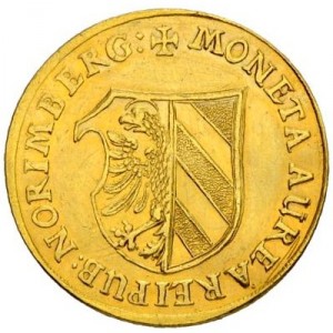 Аверс монеты Нюрнберг, 2 дуката, 1632