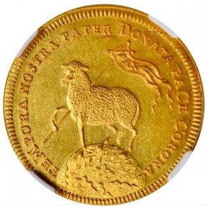 Реверс монеты Нюрнберг, 2 дуката, 1700
