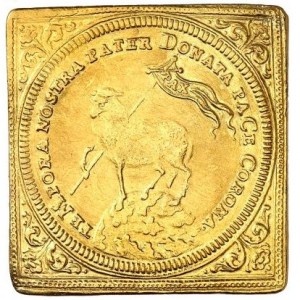 Реверс монеты Нюрнберг, 3 дуката, 1700