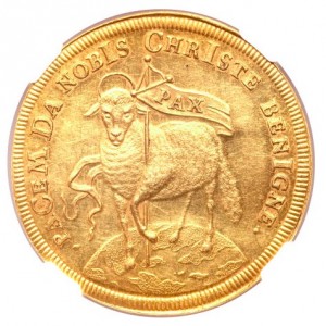 Реверс монеты Нюрнберг, 3 дуката, 1703
