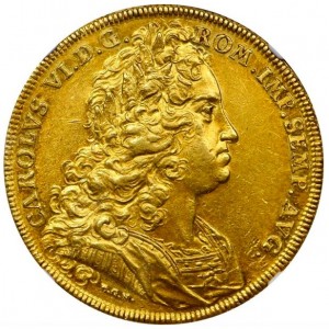 Аверс монеты Нюрнберг, 8 дукатов, 1721