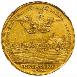 Реверс монеты Нюрнберг, 8 дукатов, 1721