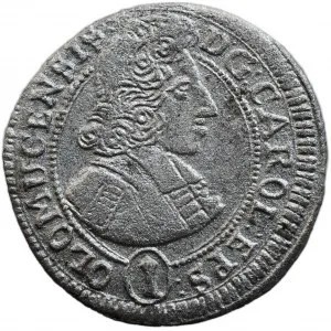 Аверс монеты Оломоуц, 1 крейцер, 1701-1705