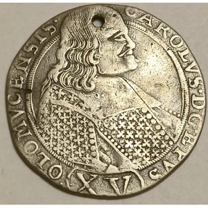 Аверс монеты Оломоуц, 15 крейцеров, 1694