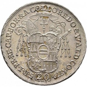 Реверс монеты Оломоуц, 20 крейцеров, 1779