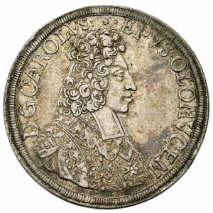 Аверс монеты Оломоуц, 1 талер, 1701