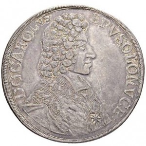 Аверс монеты Оломоуц, 1 талер, 1702