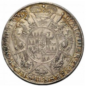 Реверс монеты Оломоуц, 1 талер, 1703