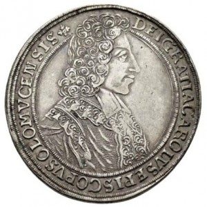 Аверс монеты Оломоуц, 1 талер, 1704