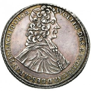 Аверс монеты Оломоуц, 1 талер, 1716